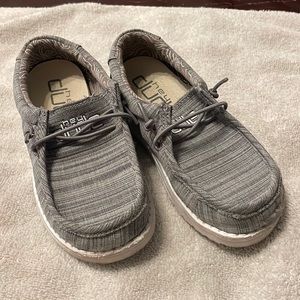 Hey Dude gray shoes